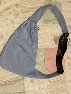 Light Blue Sling Bag - Casual Shoulder Bag